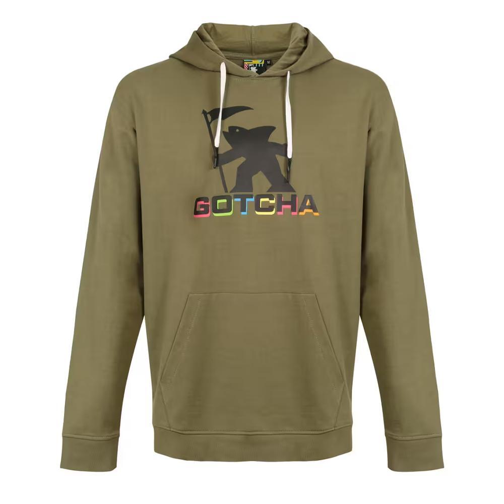 Gotcha Fishman Herren Sweatshirt Khaki 1/2