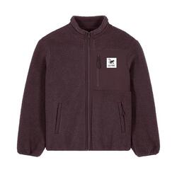 Veste polaire Sherpa - Coupe classique / Recyclée (Bordeaux)