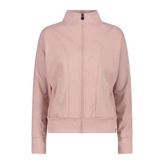 Felpa con zip e collo alto donna CMP