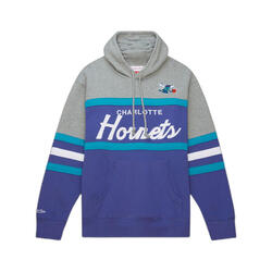 Sweatshirt à capuche Mitchell & Ness Head Coach Charlotte Hornets
