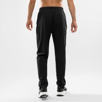 Męskie spodnie dresowe o luźnym kroju Fitness Siroko Function Black