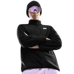 Veste polaire Ripstop homme Sports d'hiver Vevey Noir