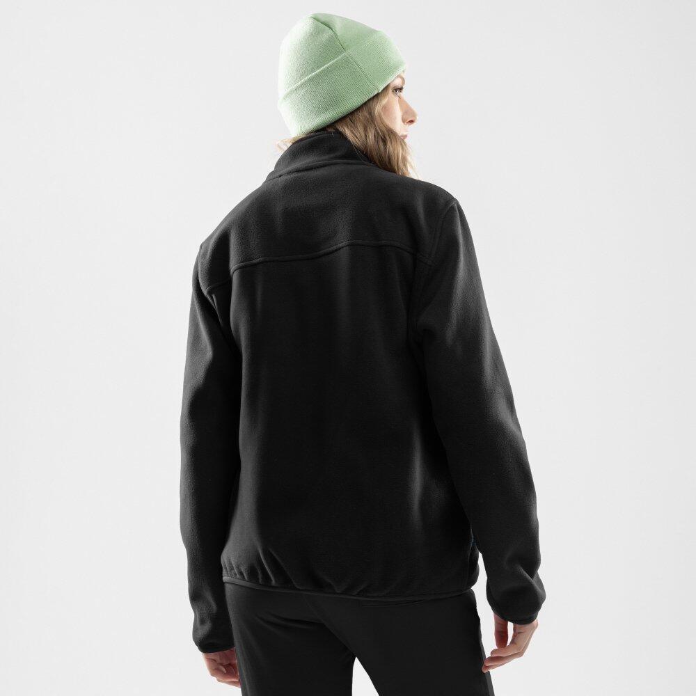 Pull polaire épais femme Sports d'hiver Stowe-W Noir 6/7