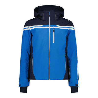 Gevoerde ski-jas met rits en capuchon cmp