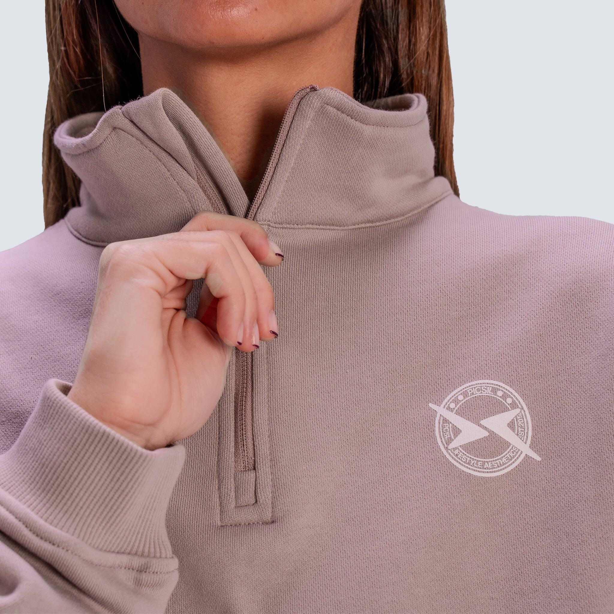 Sweat lifestyle femme à demi-zip AW25 7/7