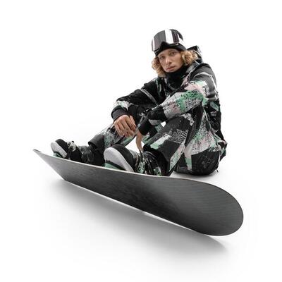 Heren wintersport snowboard broek voor p1 groove multicolor