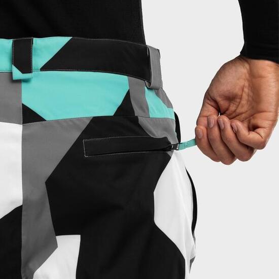 Pantalon snowboard homme Sports d'hiver P1 Sleet Turquoise