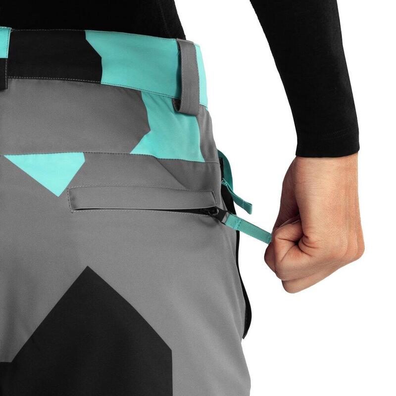 Pantaloni de snowboard pentru femei P1-W Sleet Turcoaz