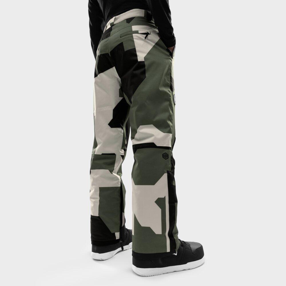Calças de snowboard para homem Desportos de inverno P1 Wasatch Verde 6/7