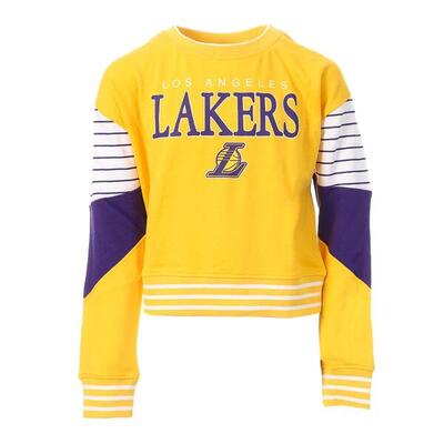 Felpa Gialla Bambina NBA Los Angeles Lakers Cheerleader