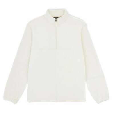 Felpa Donna Dickies Pinesdale con Zip Bianca