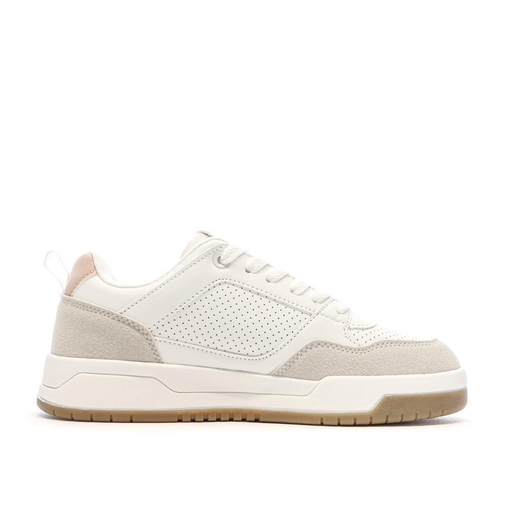 Kappa Manisw Damen Sneaker Weiß/Beige/Rosa 2/7