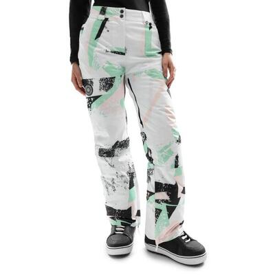 Dames wintersport snowboard broek voor p1-w harz multicolor