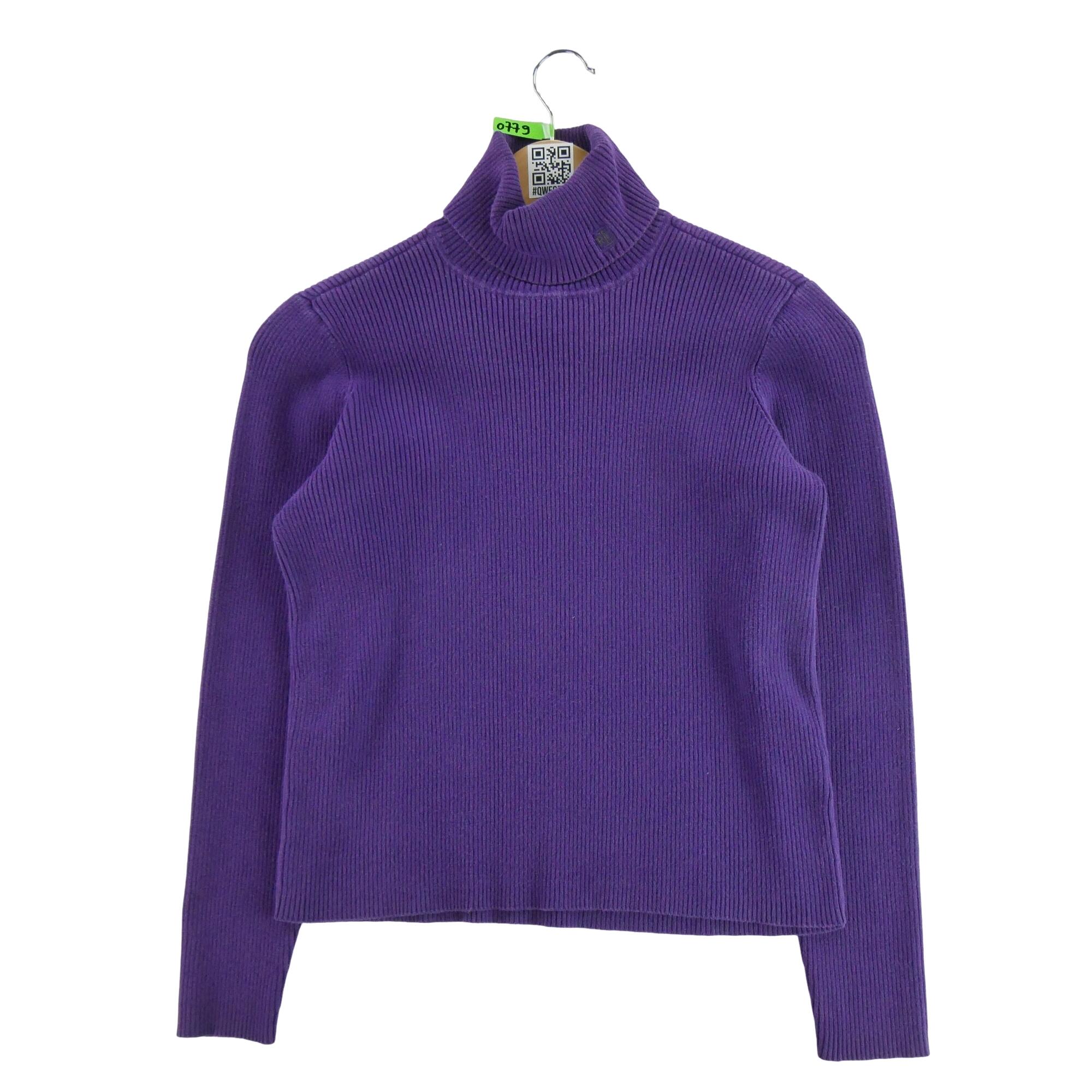 RALPH LAUREN Reconditionné - Pull Femme Violet - Très Bon État