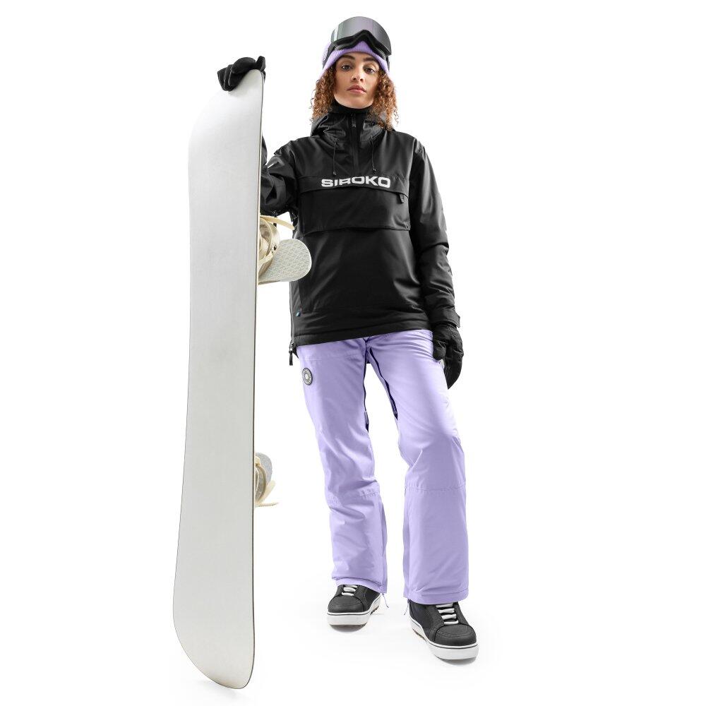 Women Winter sports snowboard pants P1-W Killy Lavender 3/7