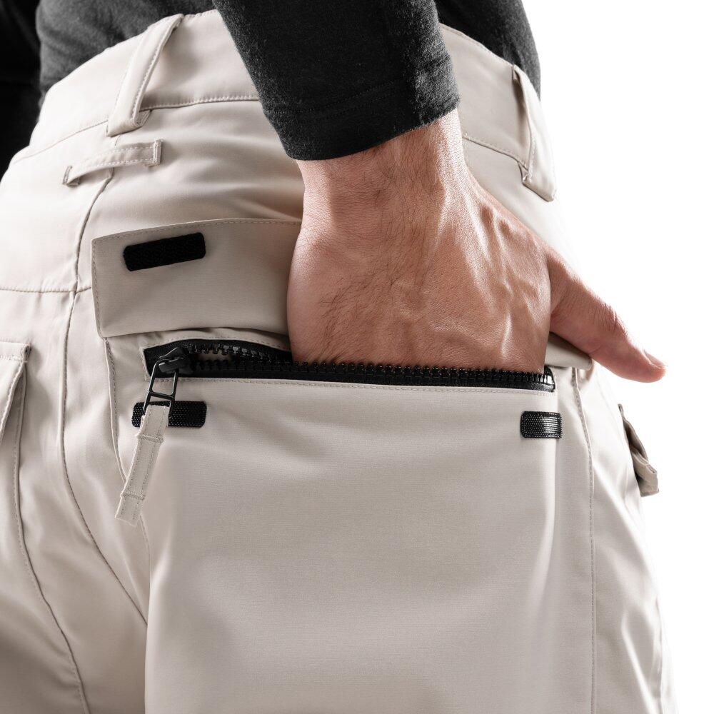 Calças de snowboard premium para homem Desportos de inverno SRX Champery Beige 5/7