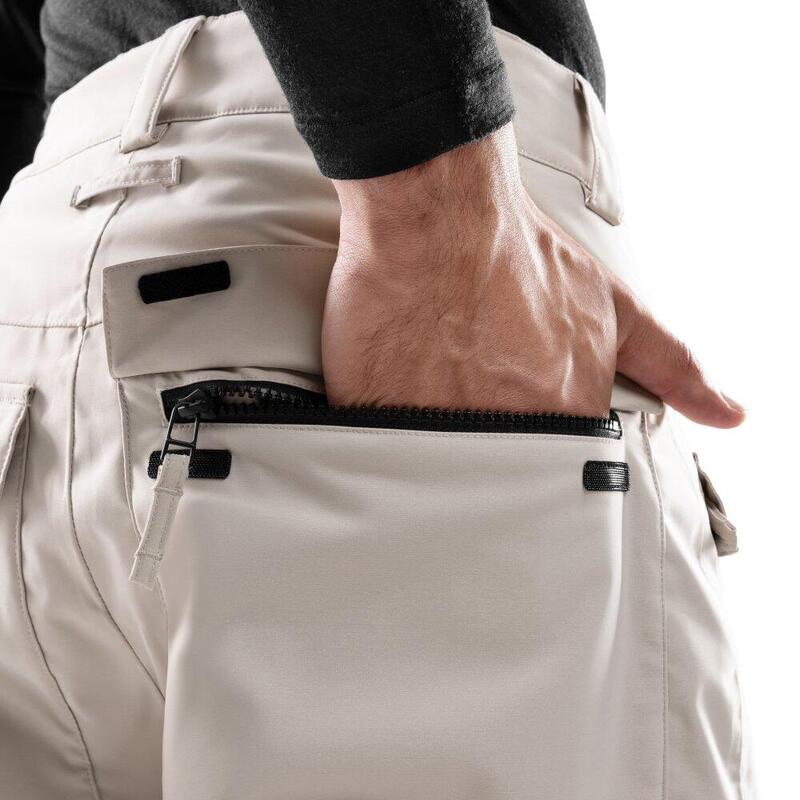 Pantaloni de zăpadă premium bărbați SRX Champery Bej