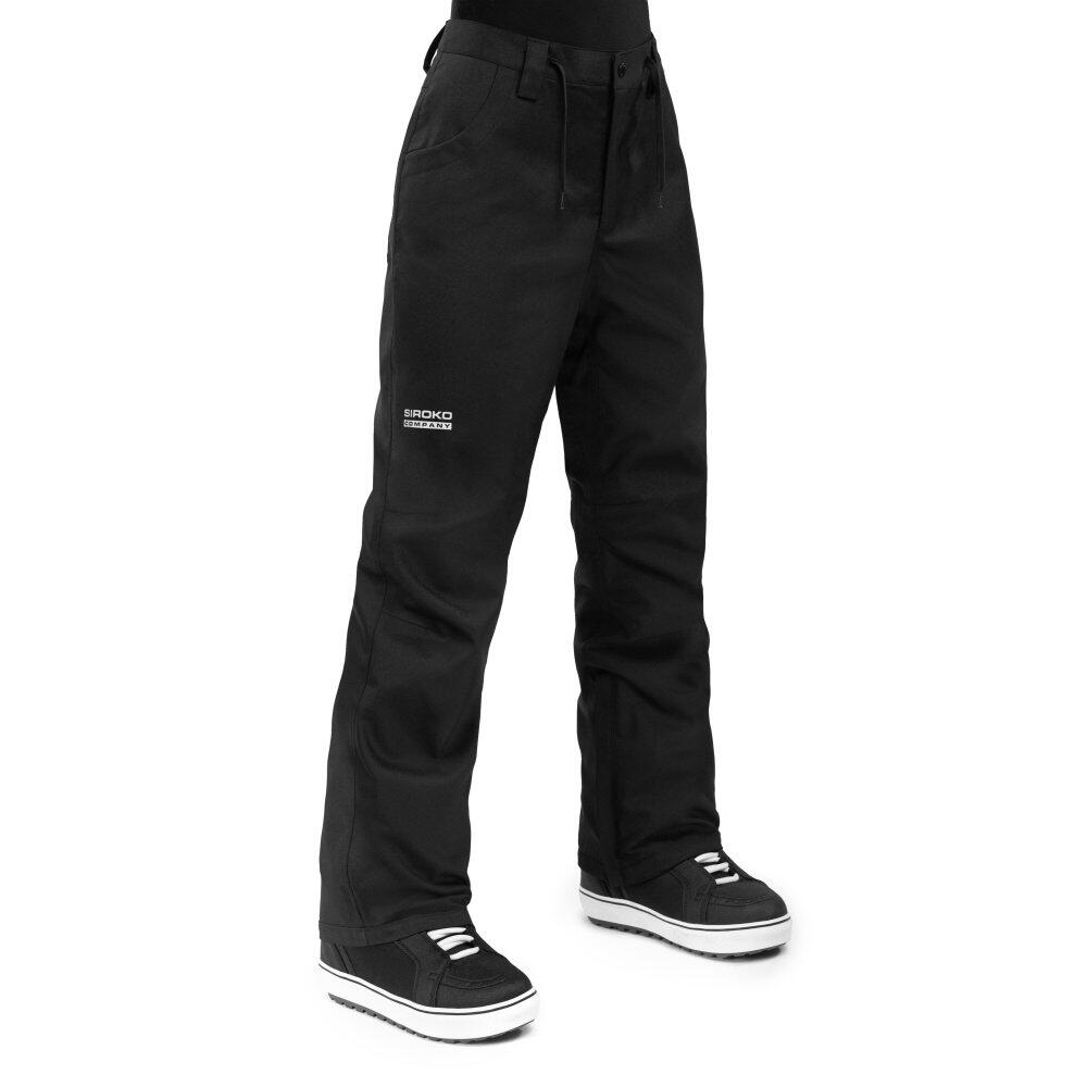 Siroko - Pantalon Snowboard Hardshell Femme Sports D'Hiver P2-w Peyto Noir - Pantalons - Noir - 36 Xs - Decathlon