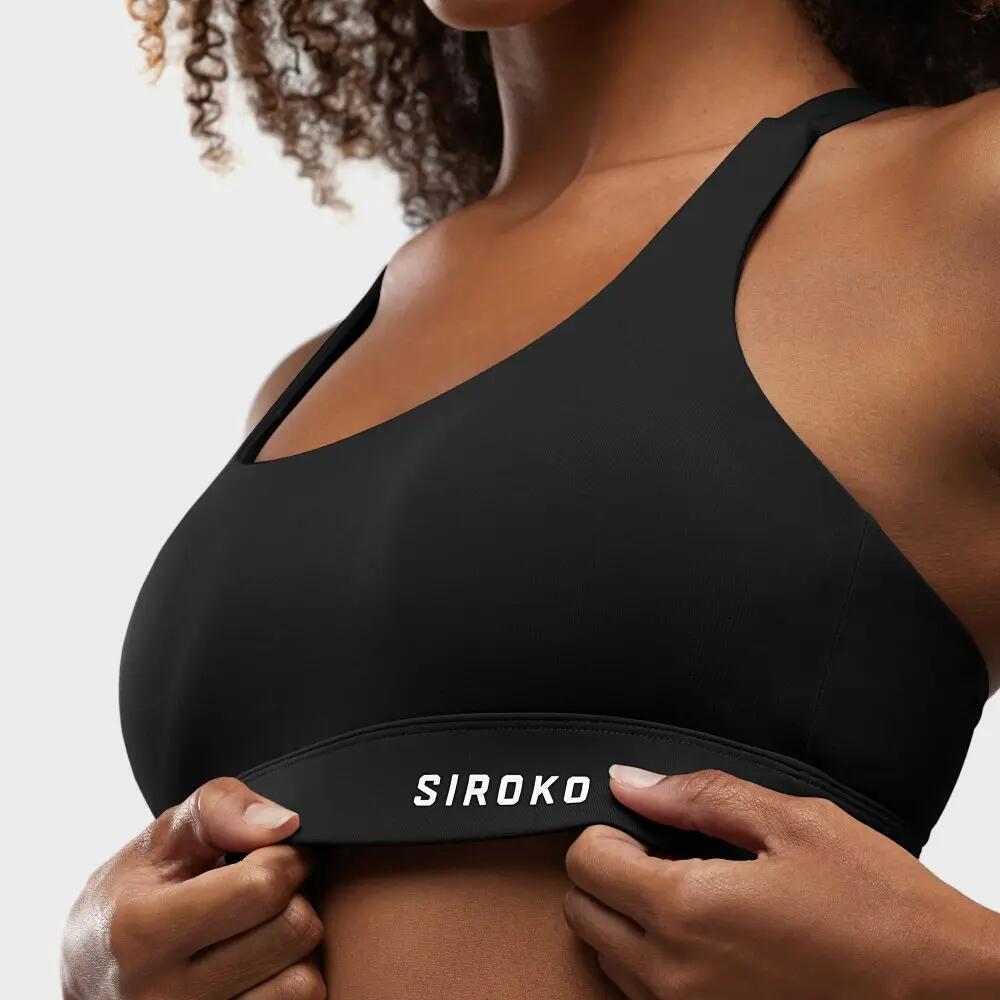 Brassière sport Fitness Femme Balance Black Noir 5/7