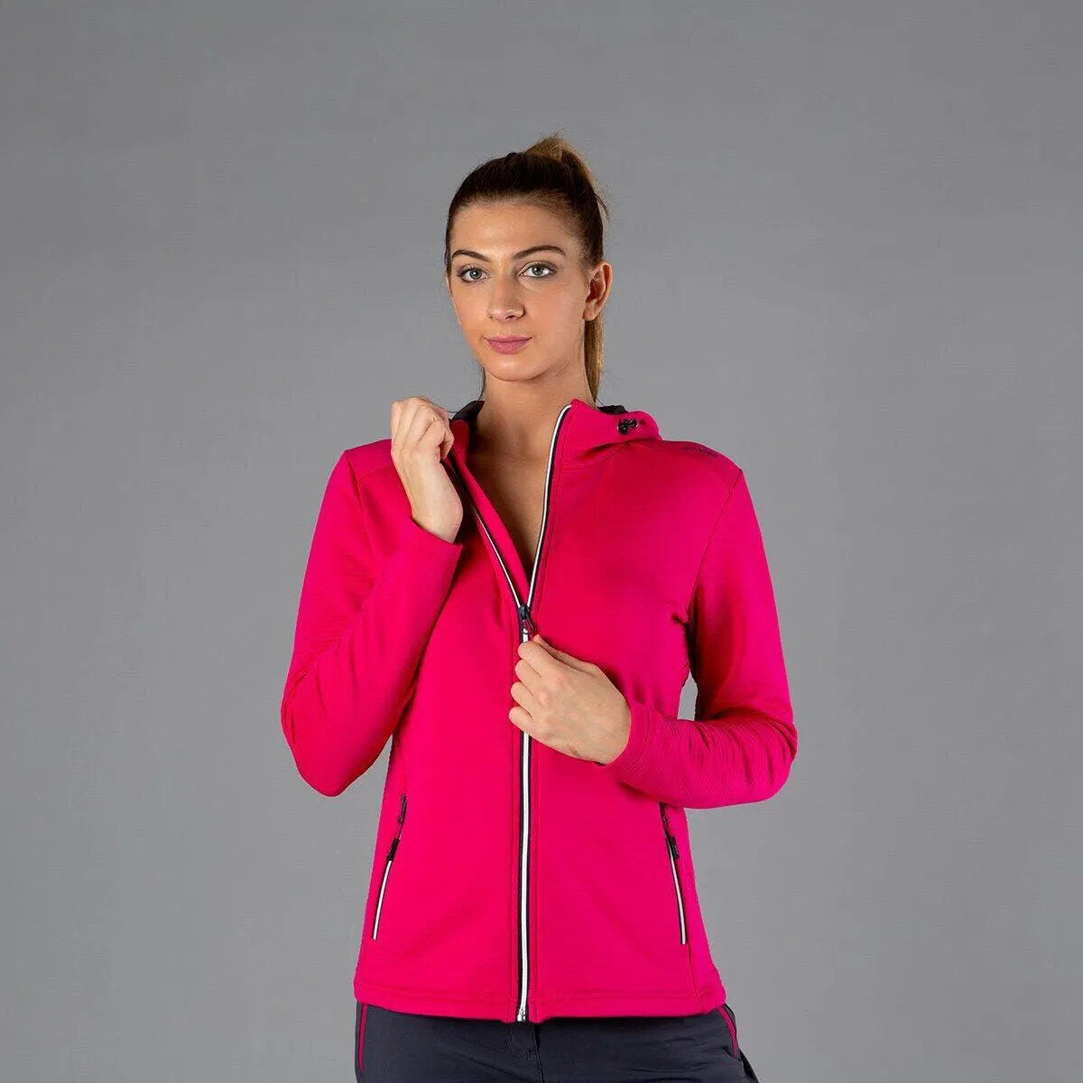 Polaire à capuche femme CMP 4/6
