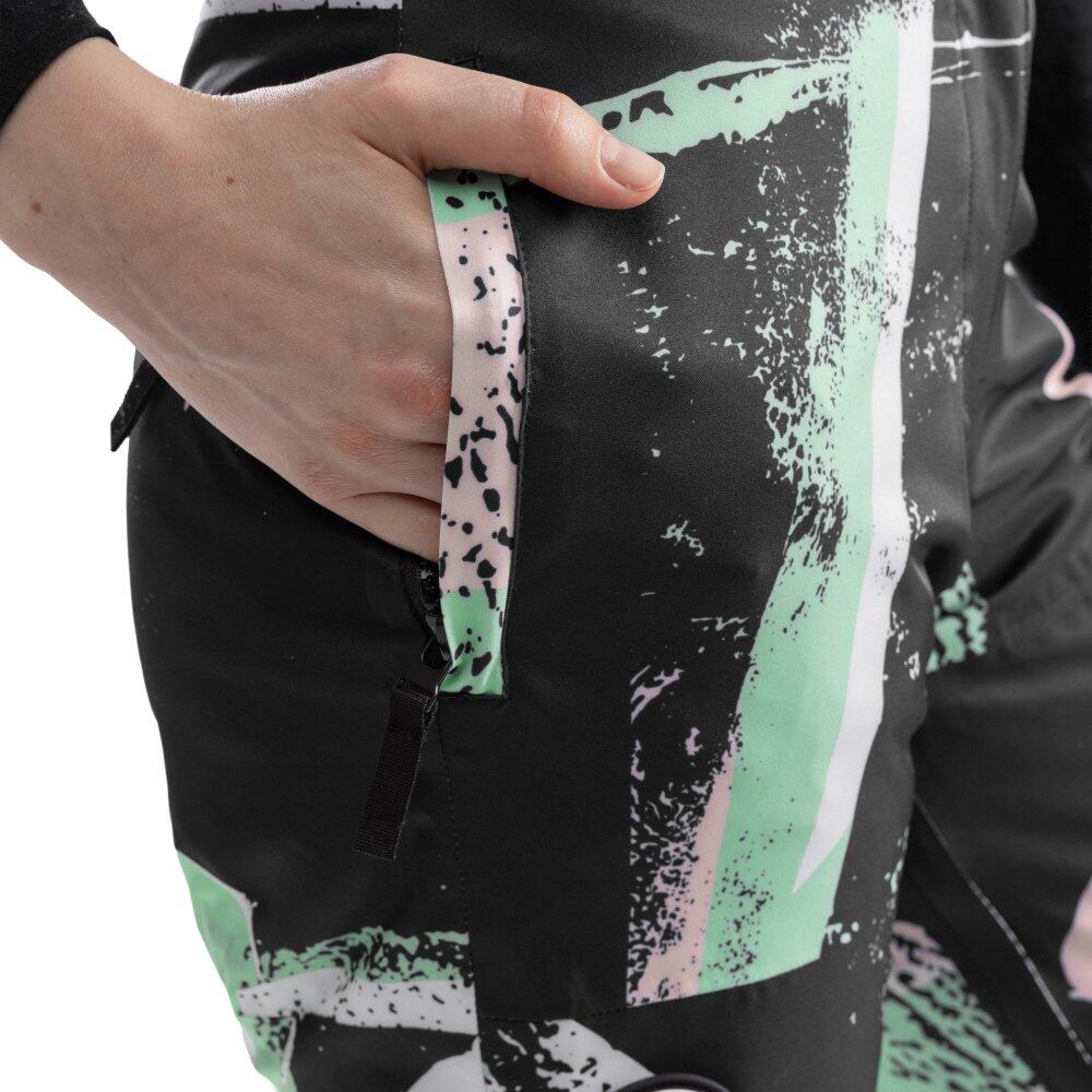 Pantalon snowboard femme Sports d'hiver P1-W Groove Multicouleur 4/8