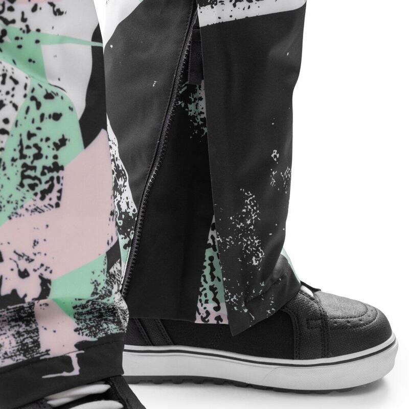 Pantaloni de snowboard pentru femei P1-W Groove Multicolor