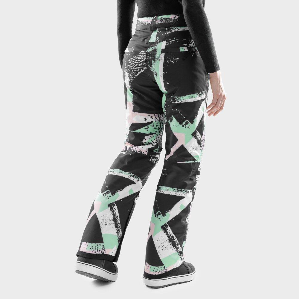 Pantalon snowboard femme Sports d'hiver P1-W Groove Multicouleur 6/8