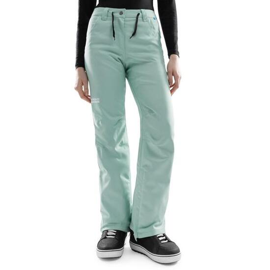 Damen Wintersport hardshell-snowboardhose P2-W Auburn Grün