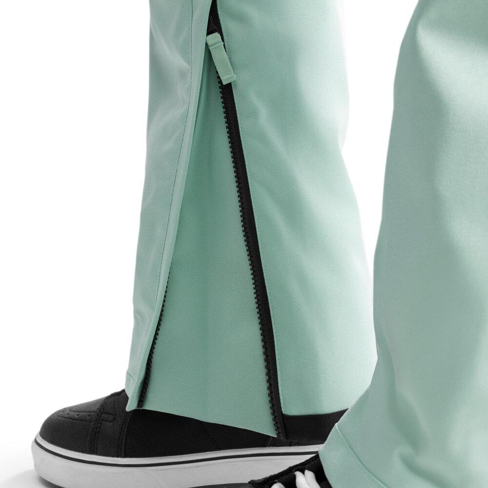 Pantalon snowboard hardshell femme Sports d'hiver P2-W Auburn Vert 6/8