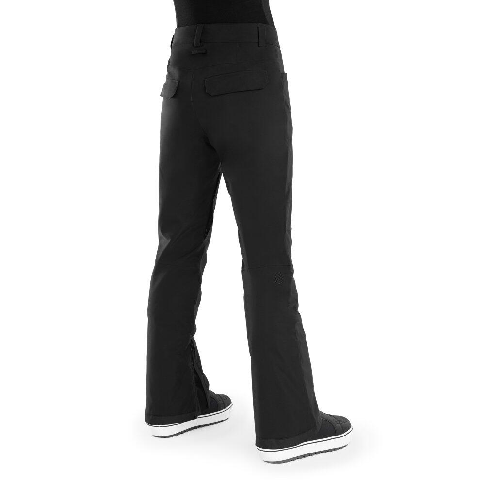 Women Winter sports premium snow pants SRX Sils Black 2/7