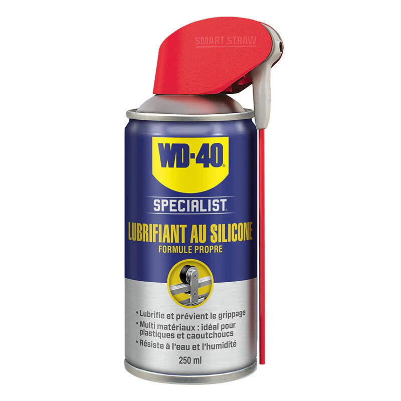 WD-40 Schmiermittel Silikon Doppelposition 250ml 1/4