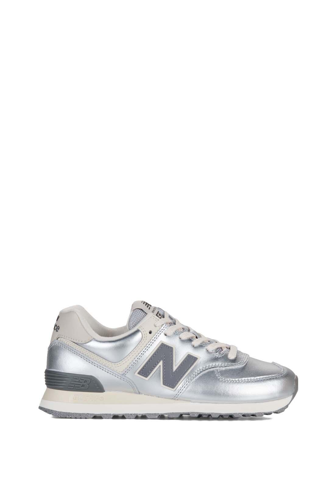 New Balance WMNS 574 Metallic Silver 5/5