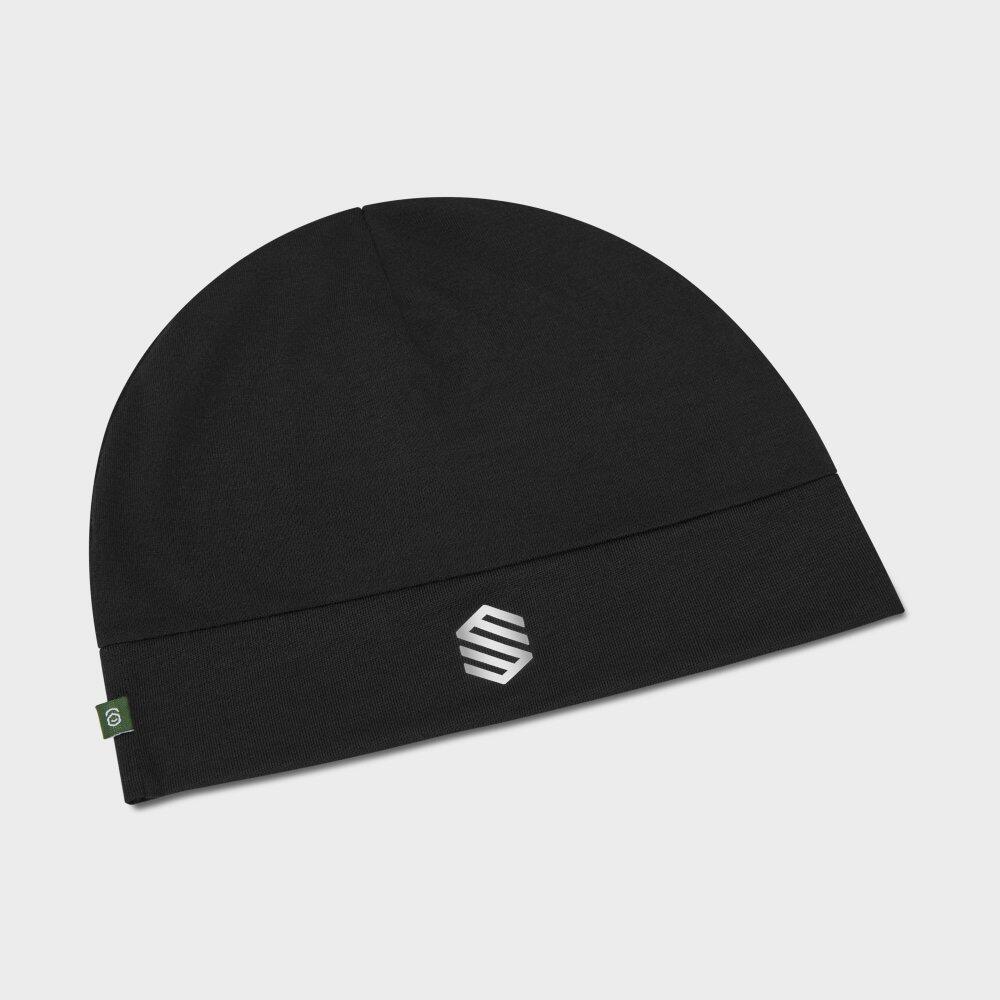 Men & Women Fitness Running beanie hat Helios Black Black 6/7