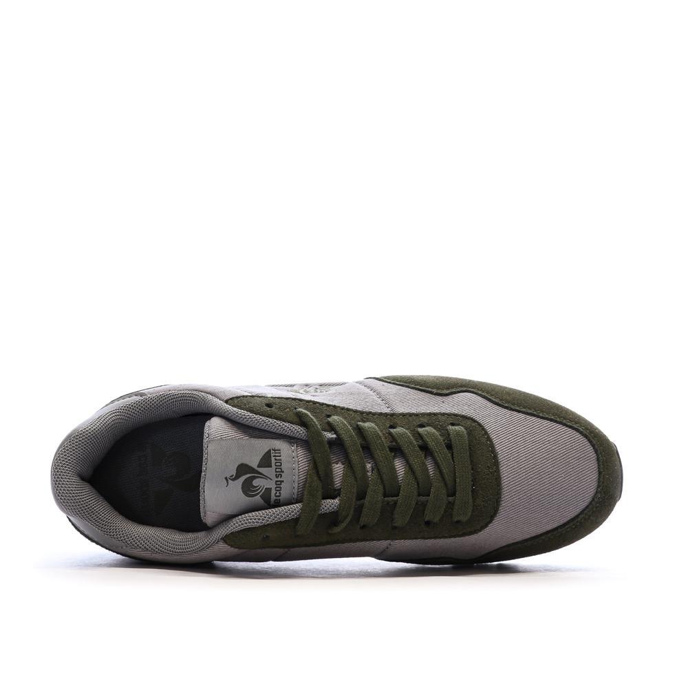 Baskets Grises/Kaki Homme Le Coq Sportif Astra 4/7