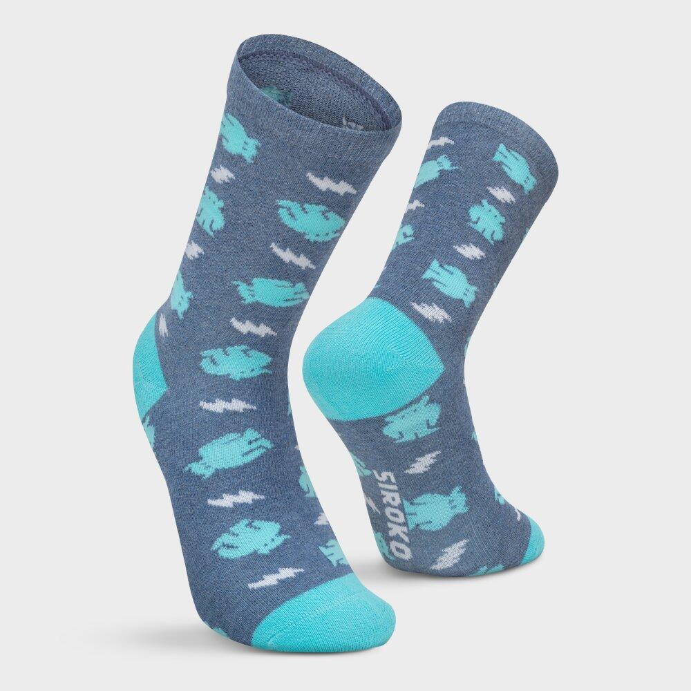 Lot de 3 paires de chaussettes de sport enfant Lifestyle Enfants Kick Multicoule 4/7