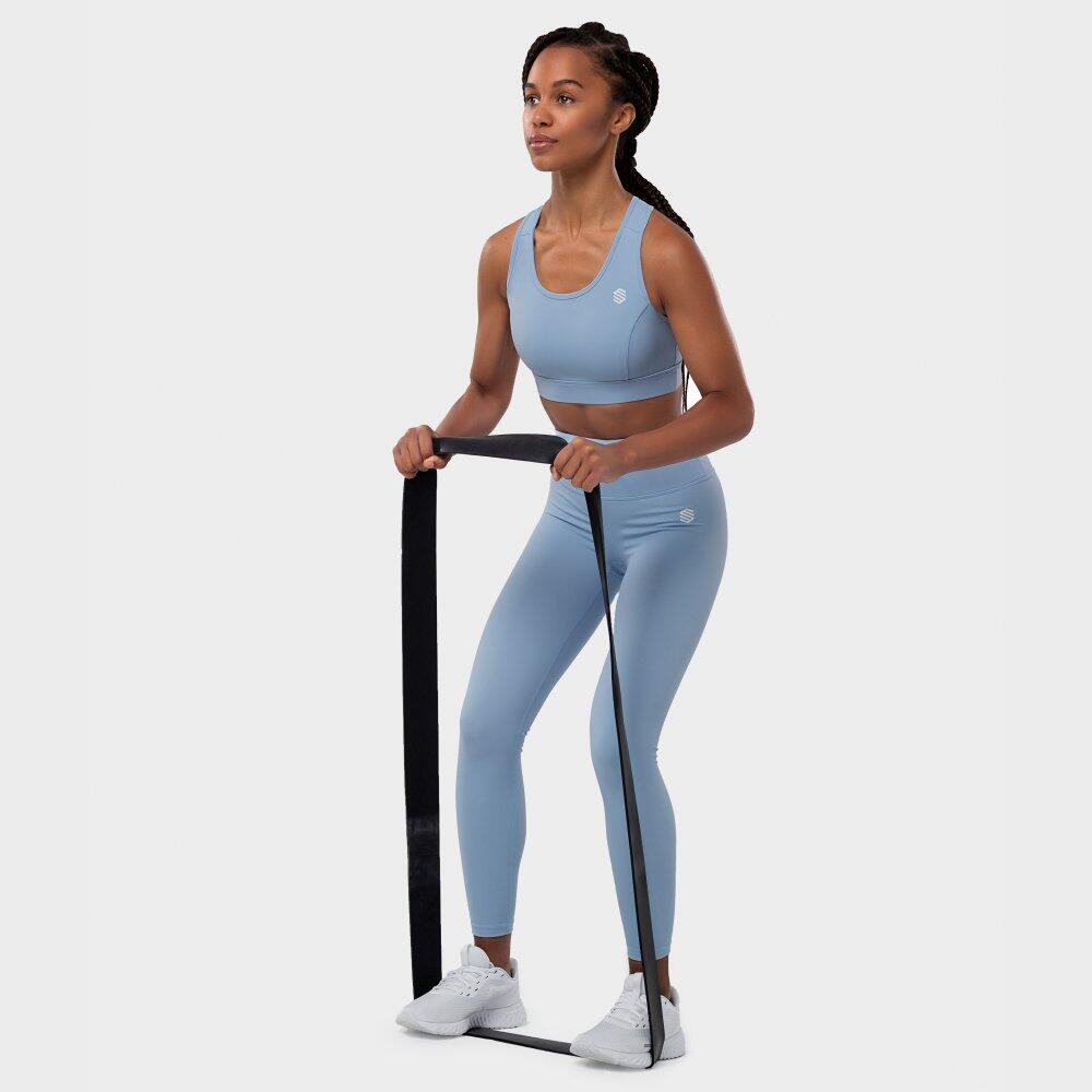 Siroko - Brassière Sport Fitness Femme Rain Bleu Ciel - Soutien-gorge - Bleu - 36 Xs - Decathlon