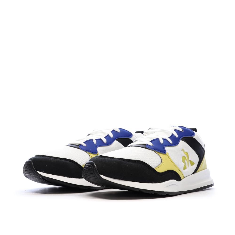 Le Coq Sportif R500 Jongens Sneakers Wit/Zwart/Geel 7/7