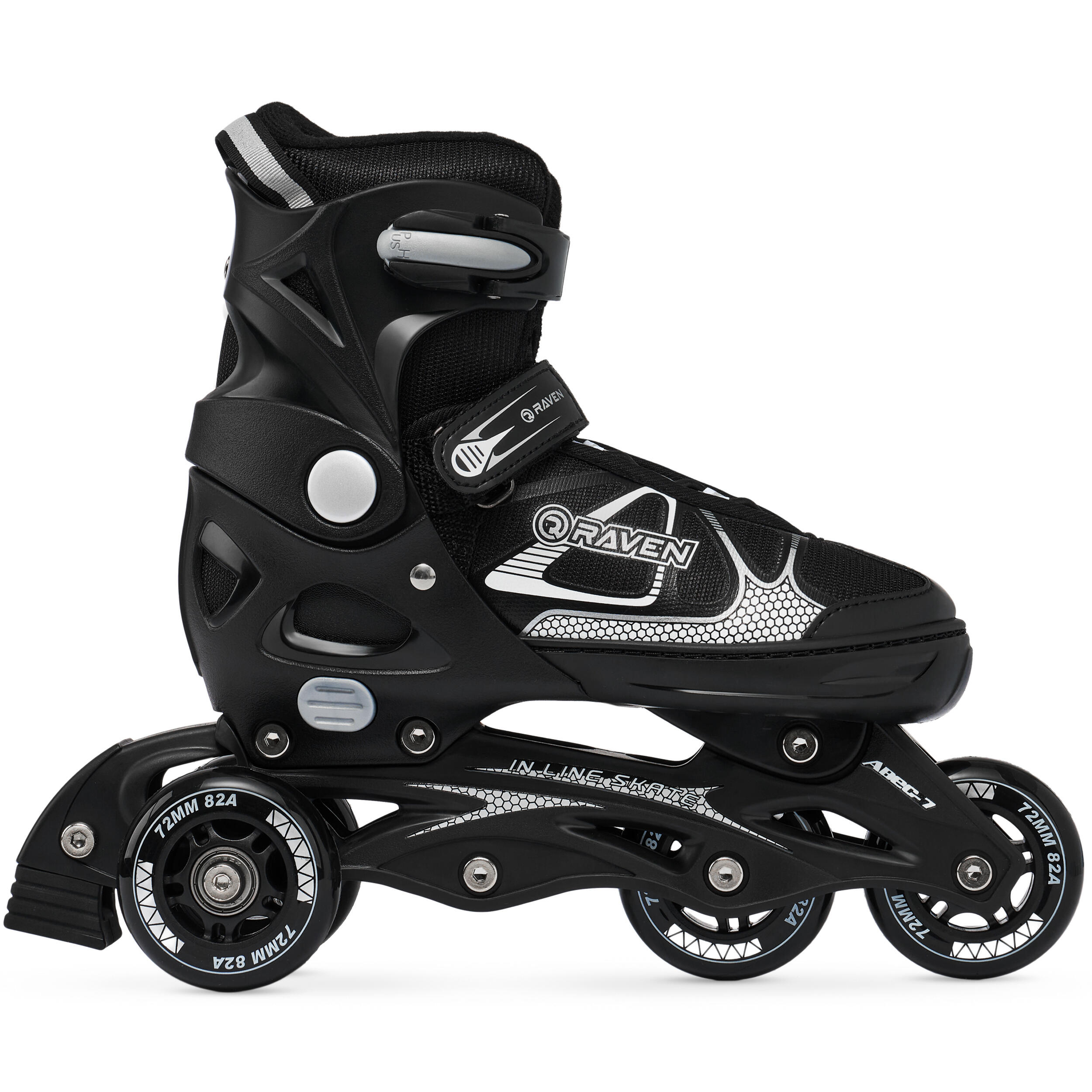 Patins de rodas ajustáveis 4 em 1 Raven Spirit 3/7