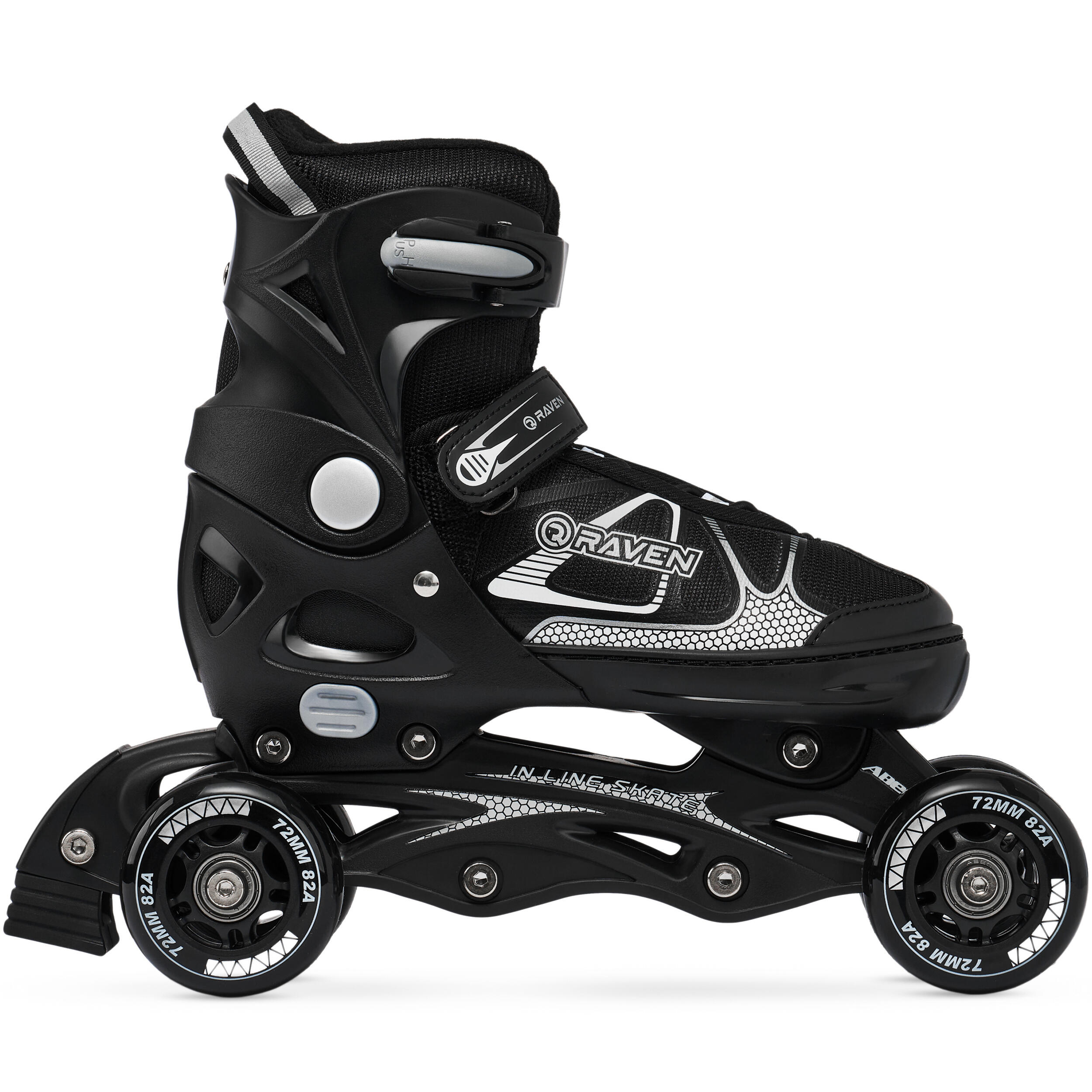 Patins de rodas ajustáveis 4 em 1 Raven Spirit 4/7