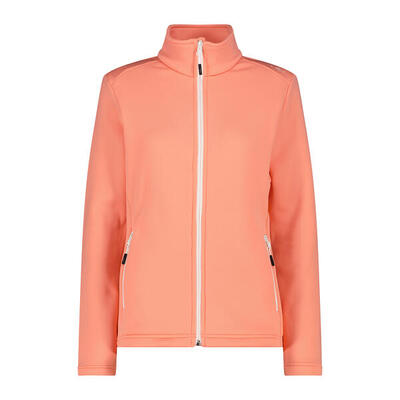 Vrouwen stretch fleece met rits cmp