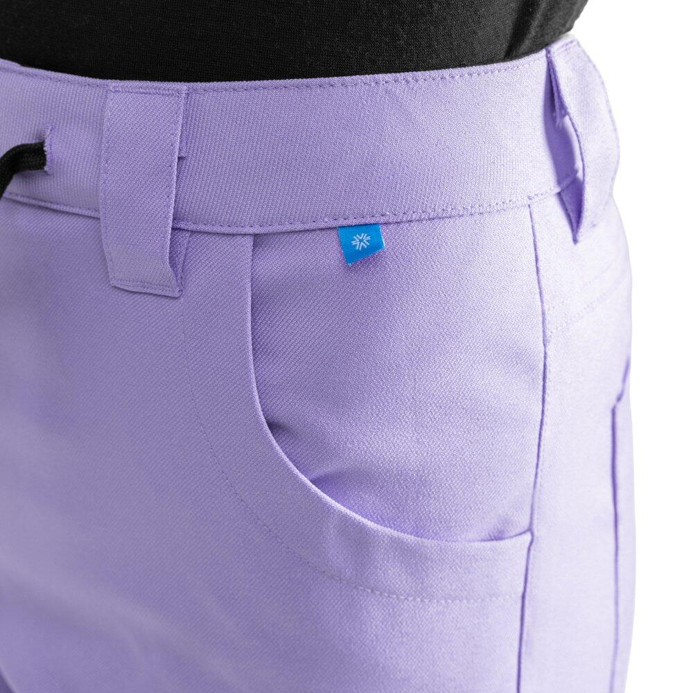 Pantalon snowboard hardshell femme Sports d'hiver P2-W Lyss Pourpre 4/8