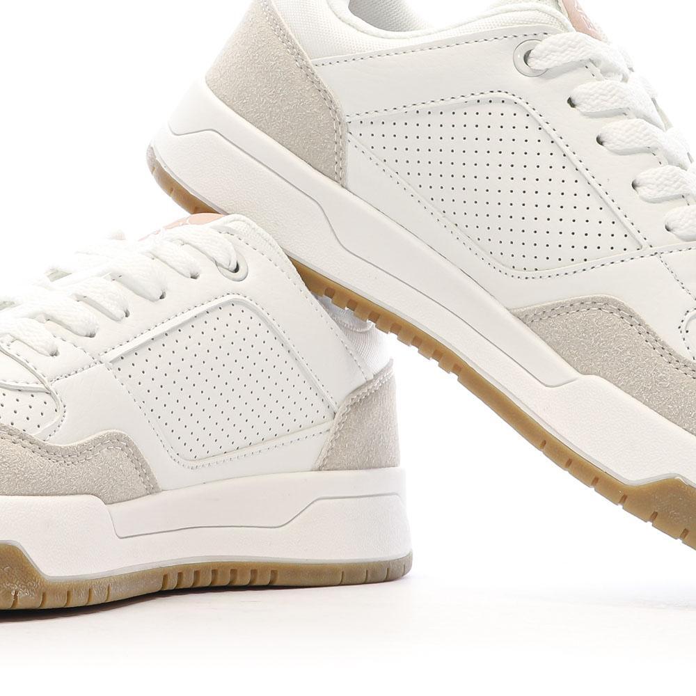 Kappa Manisw Damen Sneaker Weiß/Beige/Rosa 7/7