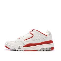 Baskets Blanches/Rouges Homme Le Coq Sportif Nineties