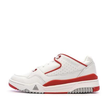 Baskets Blanches/Rouges Homme Le Coq Sportif Nineties