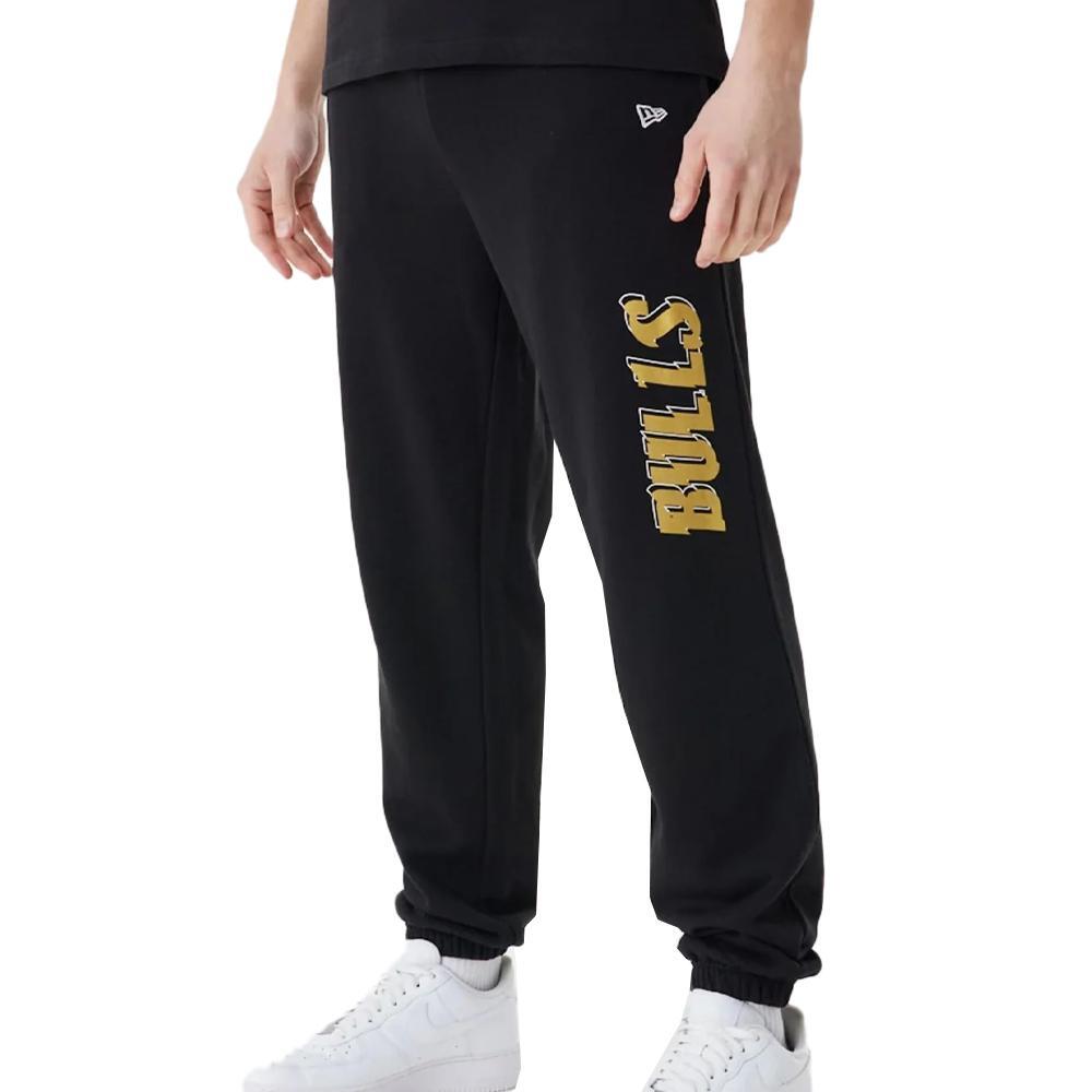 New Era Men's Script Black Joggers