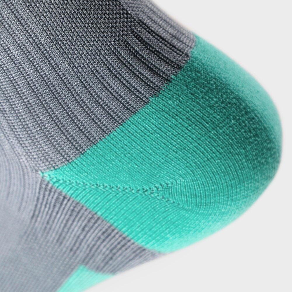 Meias para snowboard Desportos de inverno Homem e mulher Aoraki Crevasse Cinzent 6/7