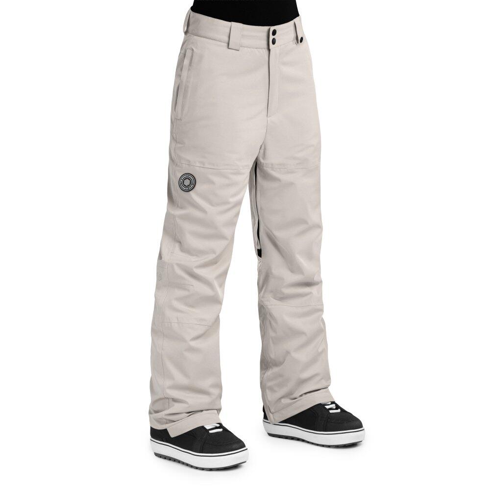 SIROKO Pantaloni da snowboard da donna Sport invernali P1-W Groot Beige