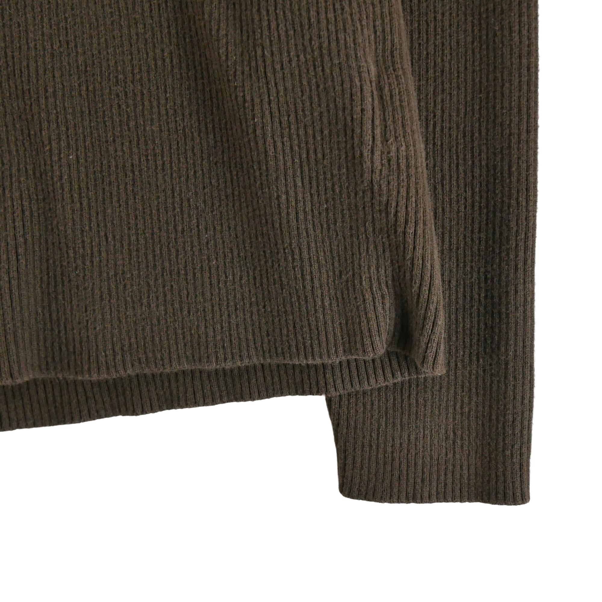 Reconditionné - Pull Femme col roulé Marron - Très Bon État 4/6