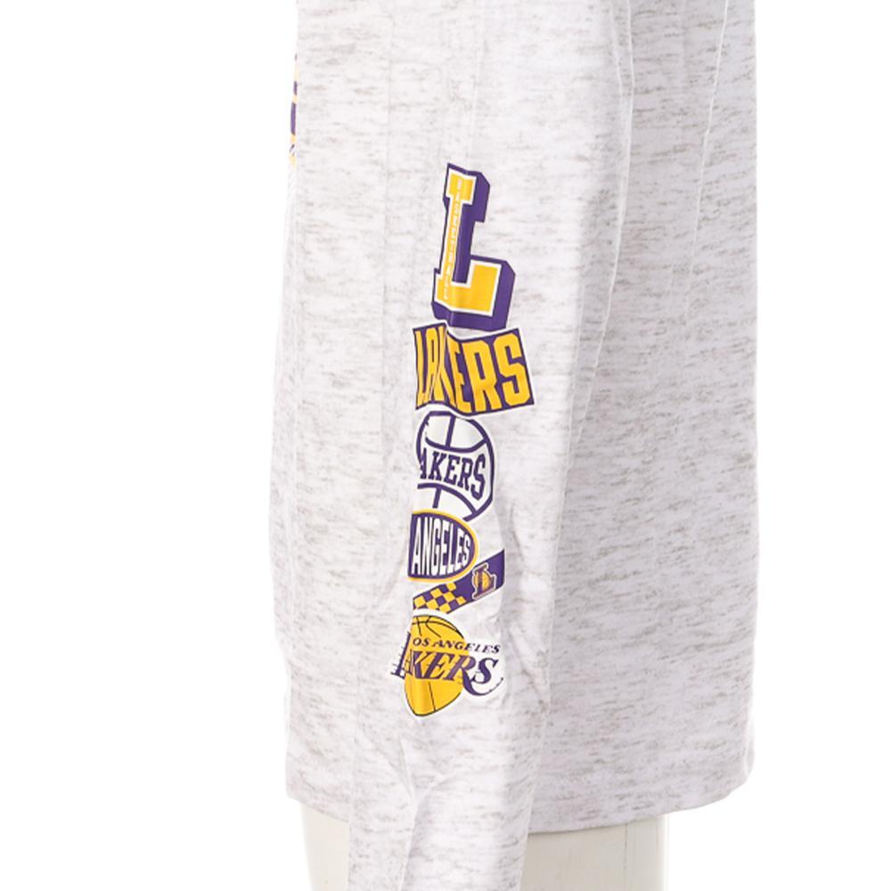 T-shirt Manches Longues Gris Garçon NBA Los Angeles Lakers 3/3