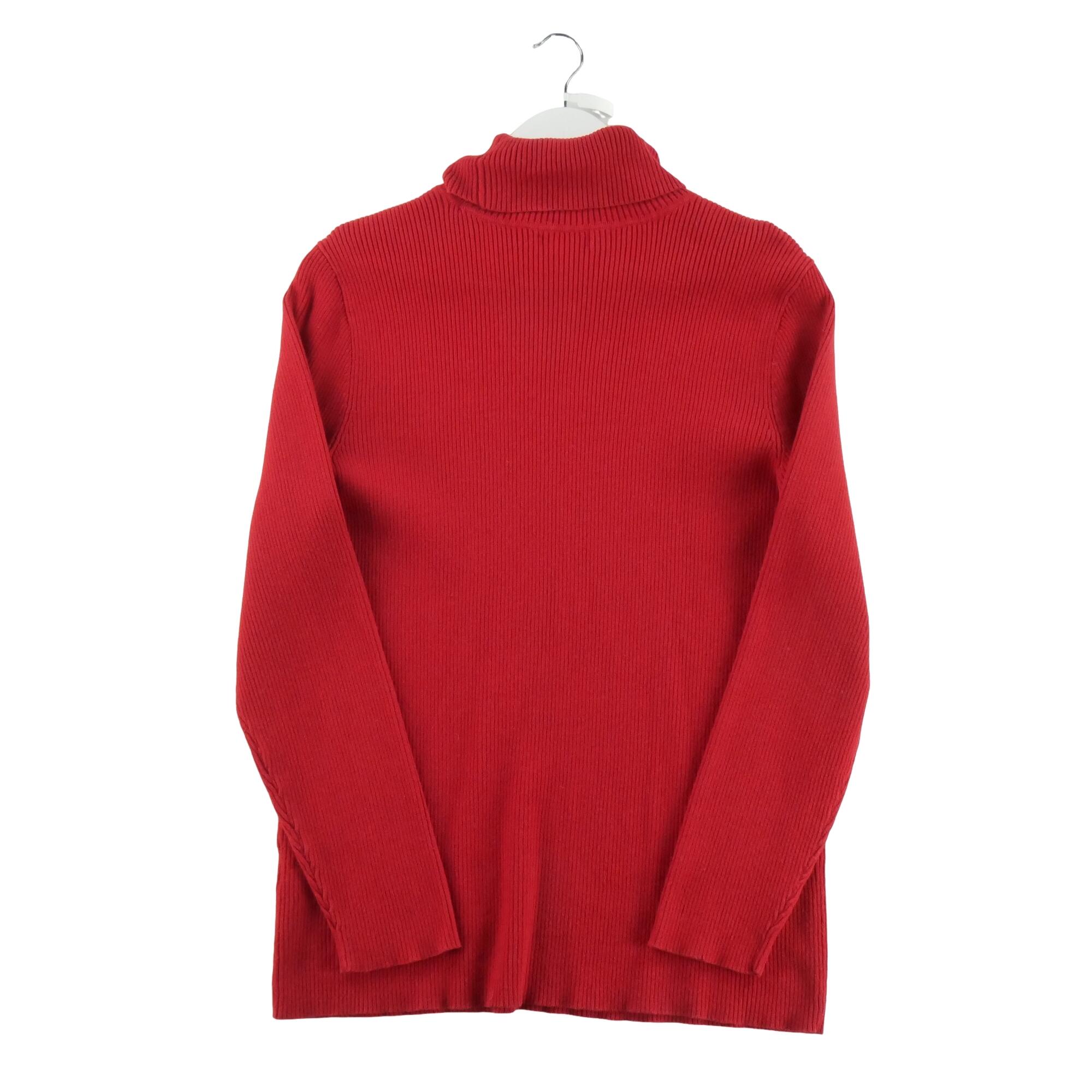 Reconditionné - Pull Femme col roulé Rouge - Excellent 2/6